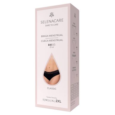 Cueca Menstrual Classic Preto XXL 1 un Wells