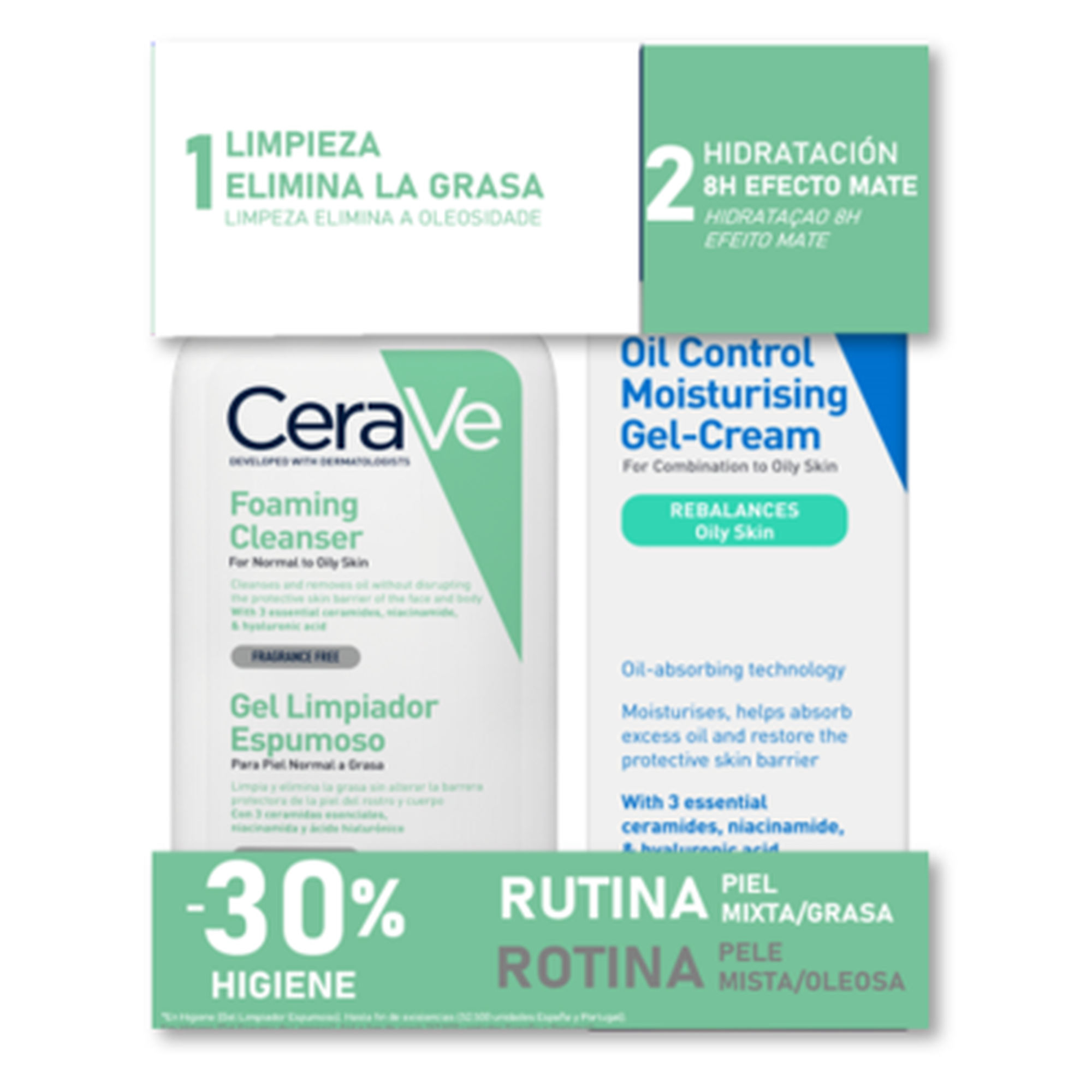 Pack Foaming Cleanser Oil Control Cream