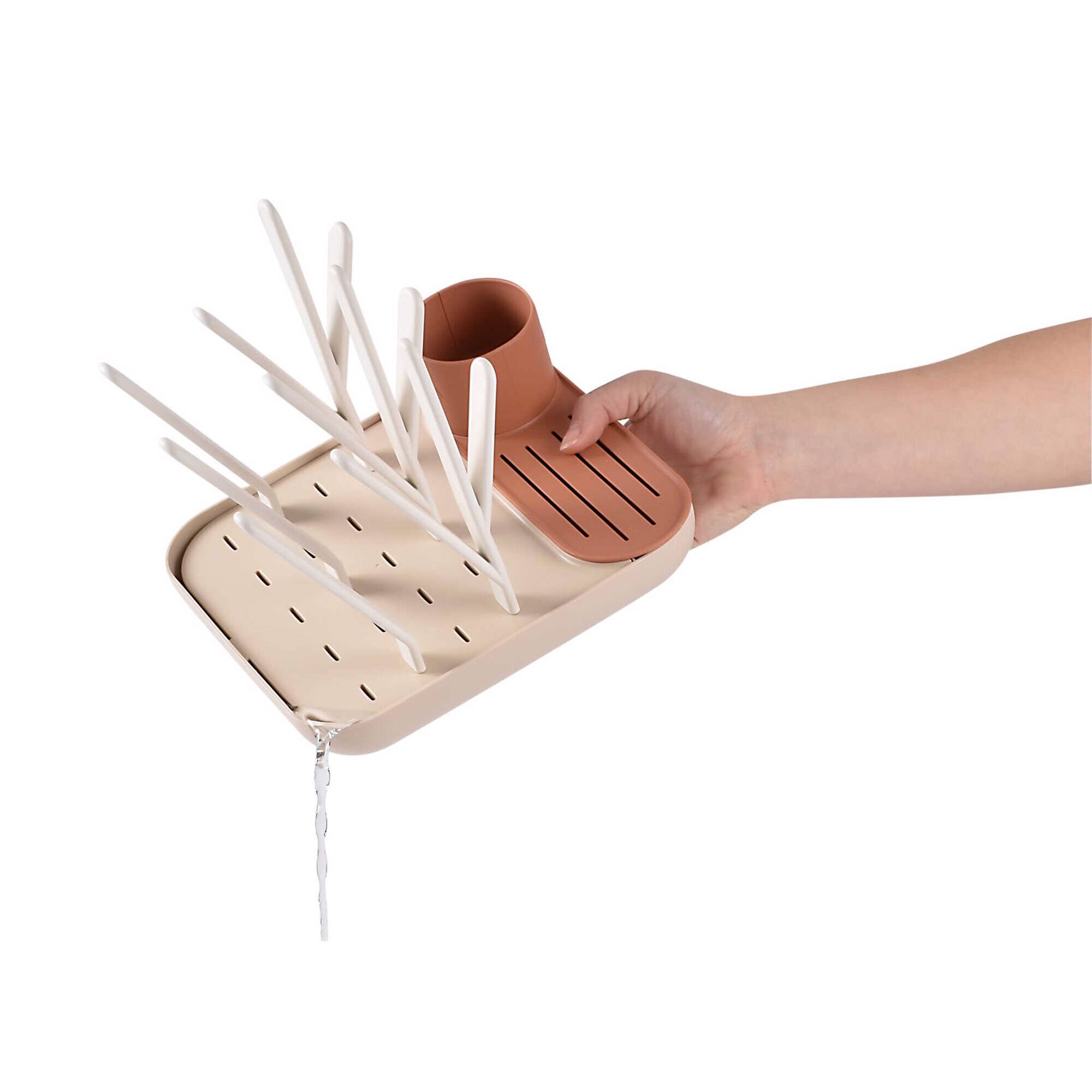 Forest Bottle Drainer Misty Terracotta