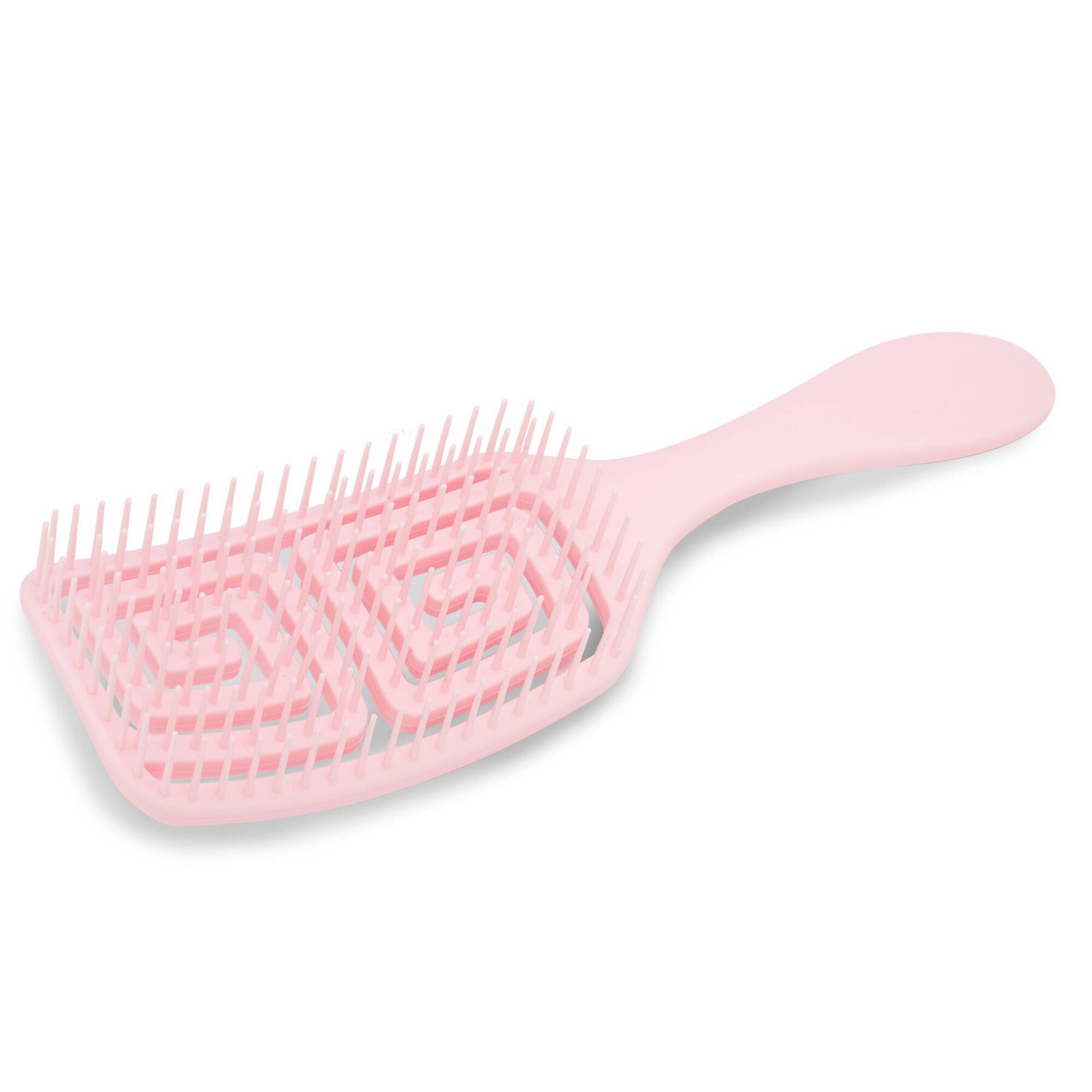 Escova de Cabelo Extra Flexível Rosa Claro