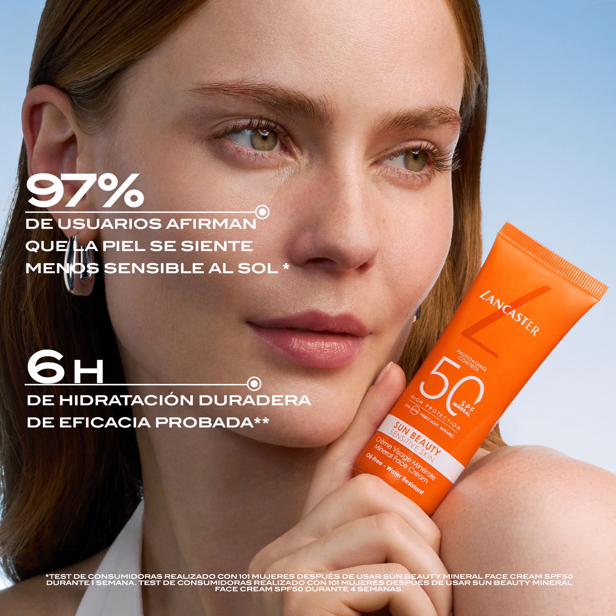 Sun Beauty Sensitive Skin Mineral Face SPF50