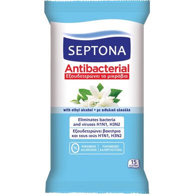 Toalhitas Antibacterianas de Jasmim Wells
