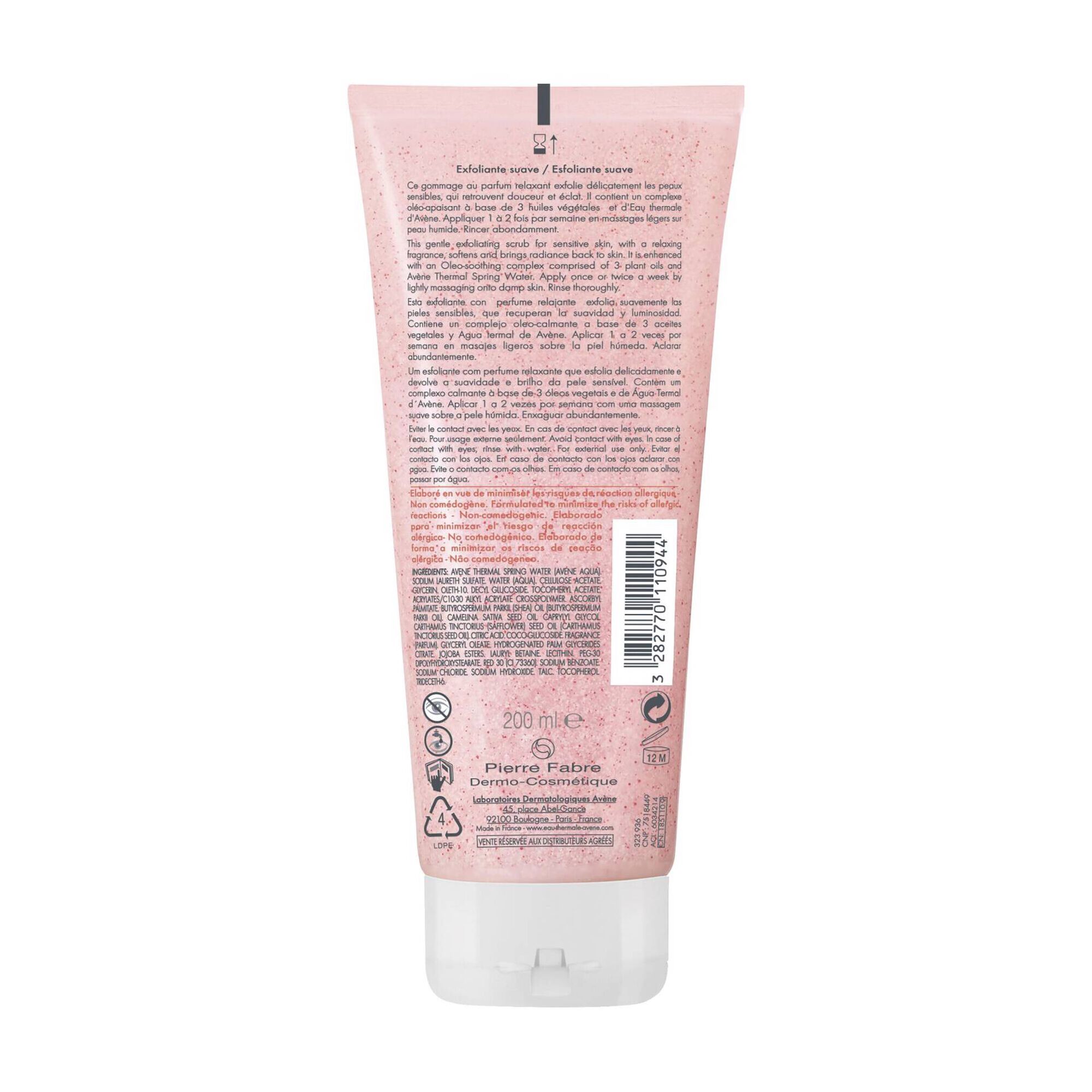 Body Gentle Scrub for Sensitive Skin