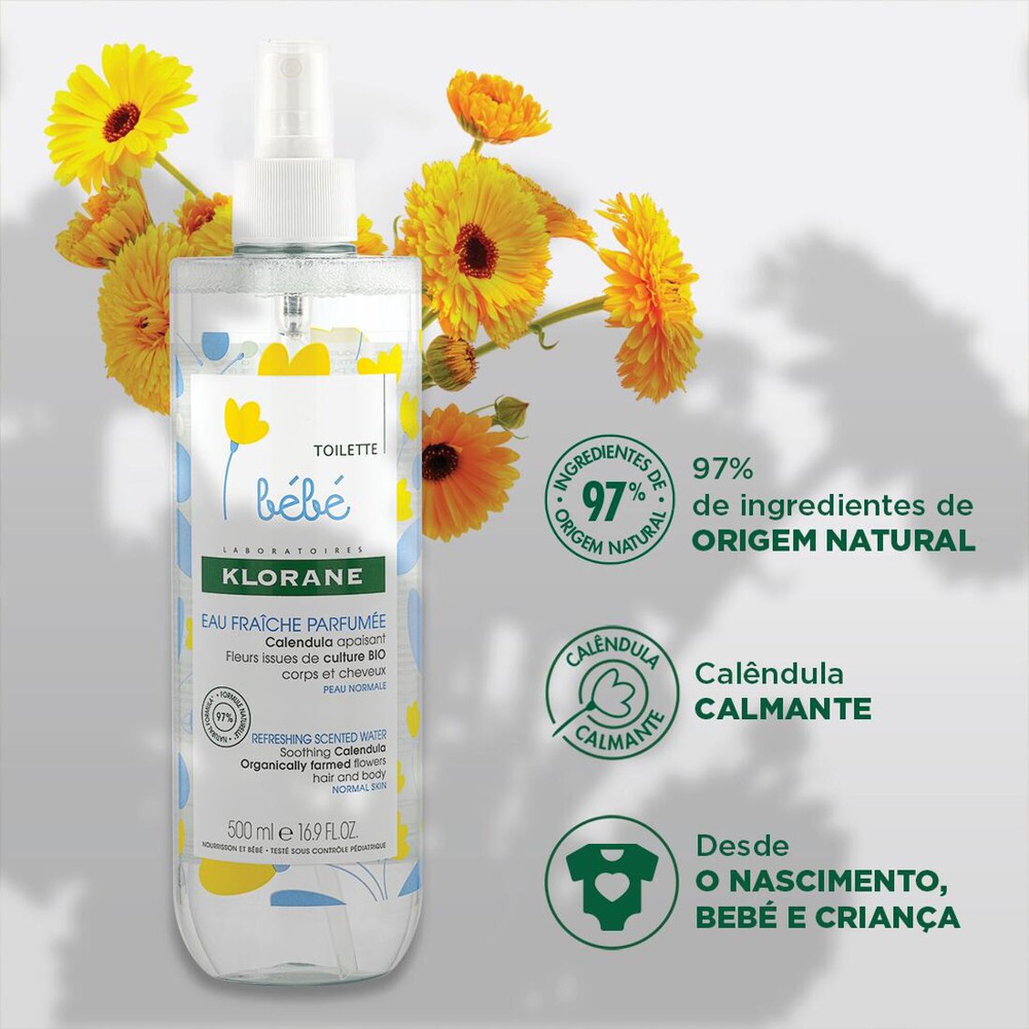 Bebé Refreshing Scented Water