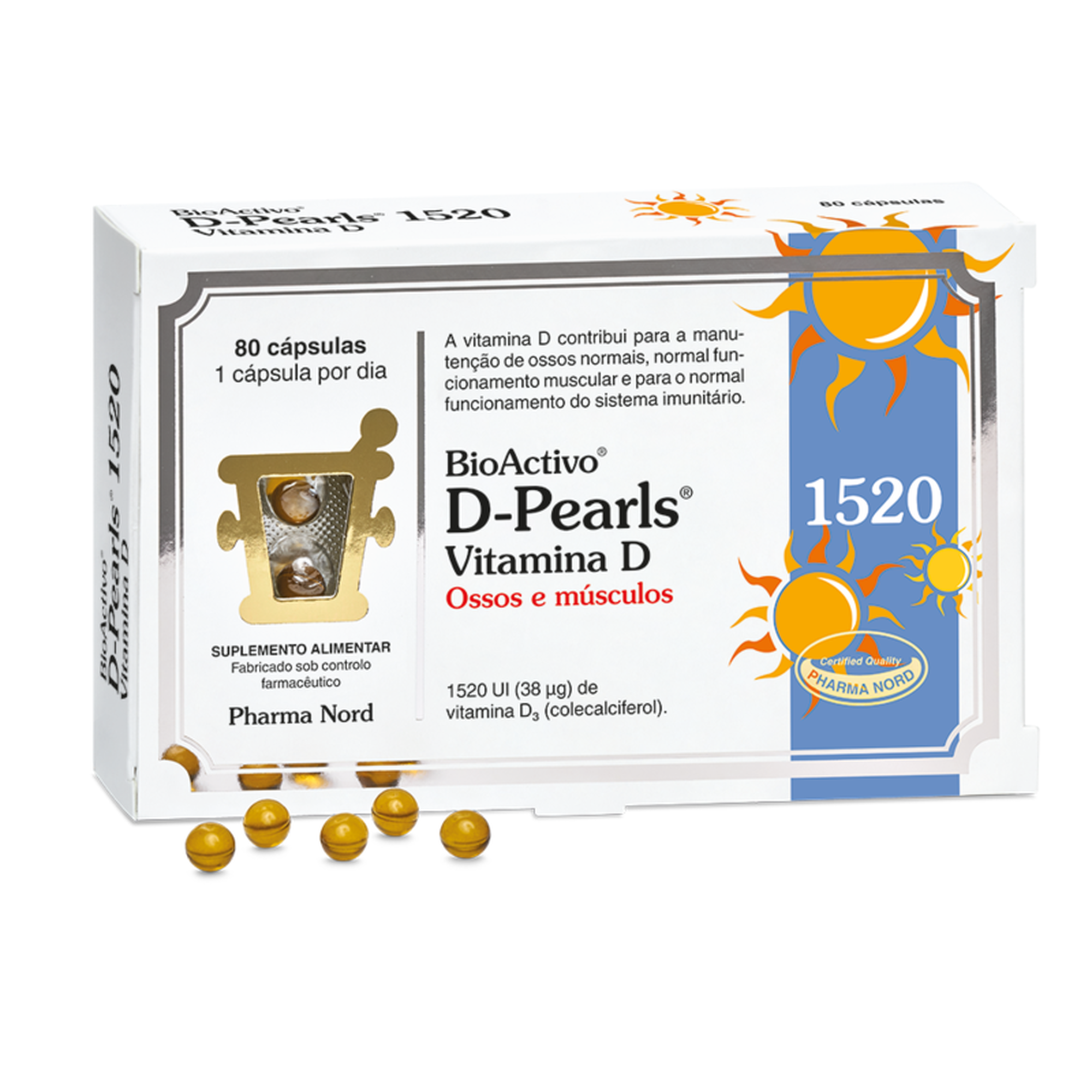 Suplemento Ossos e Músculos Vitamina D