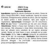 Zinco 15 mg Wells Image 2