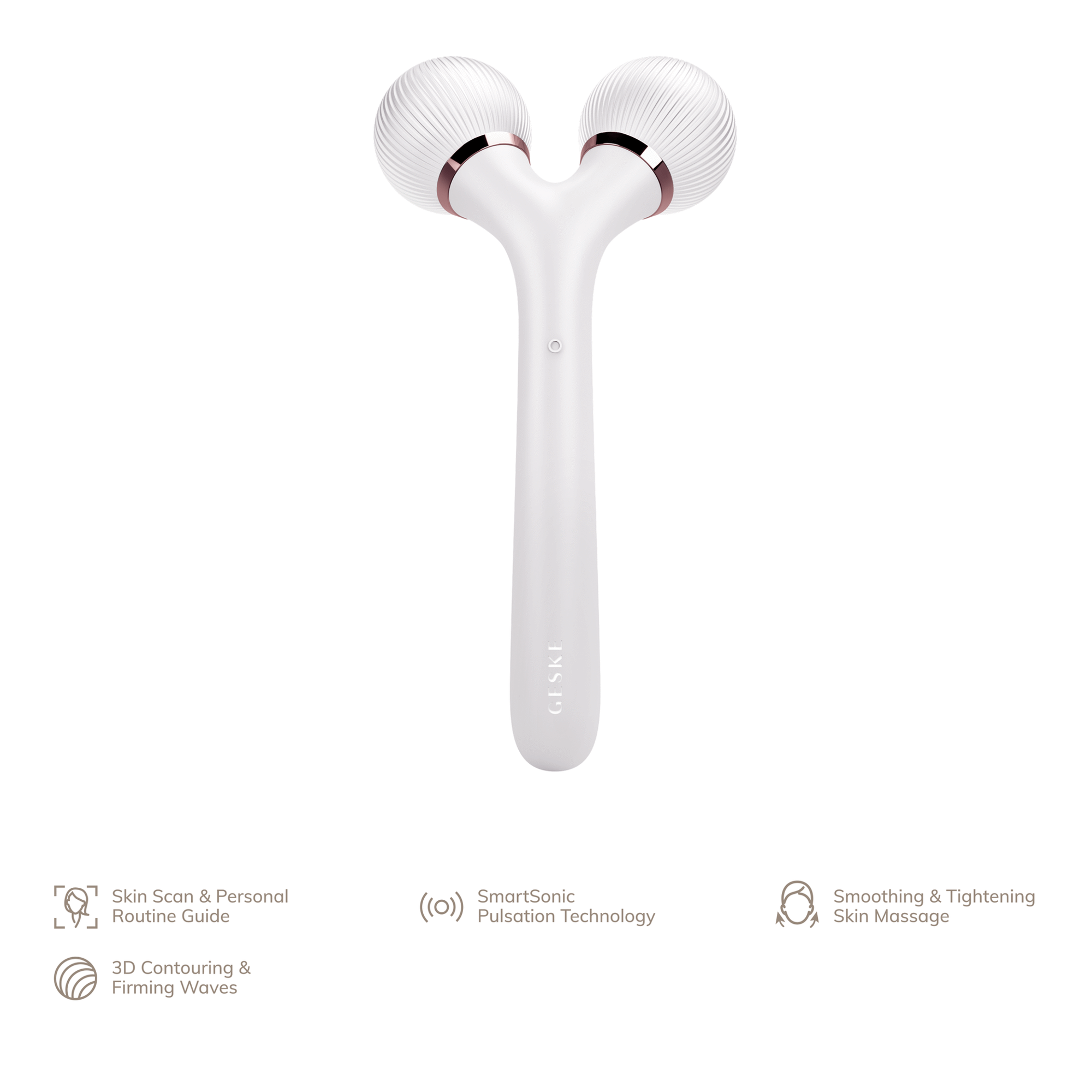 Rolo de Rosto e Corpo Sonic 4 em 1 Cinzento