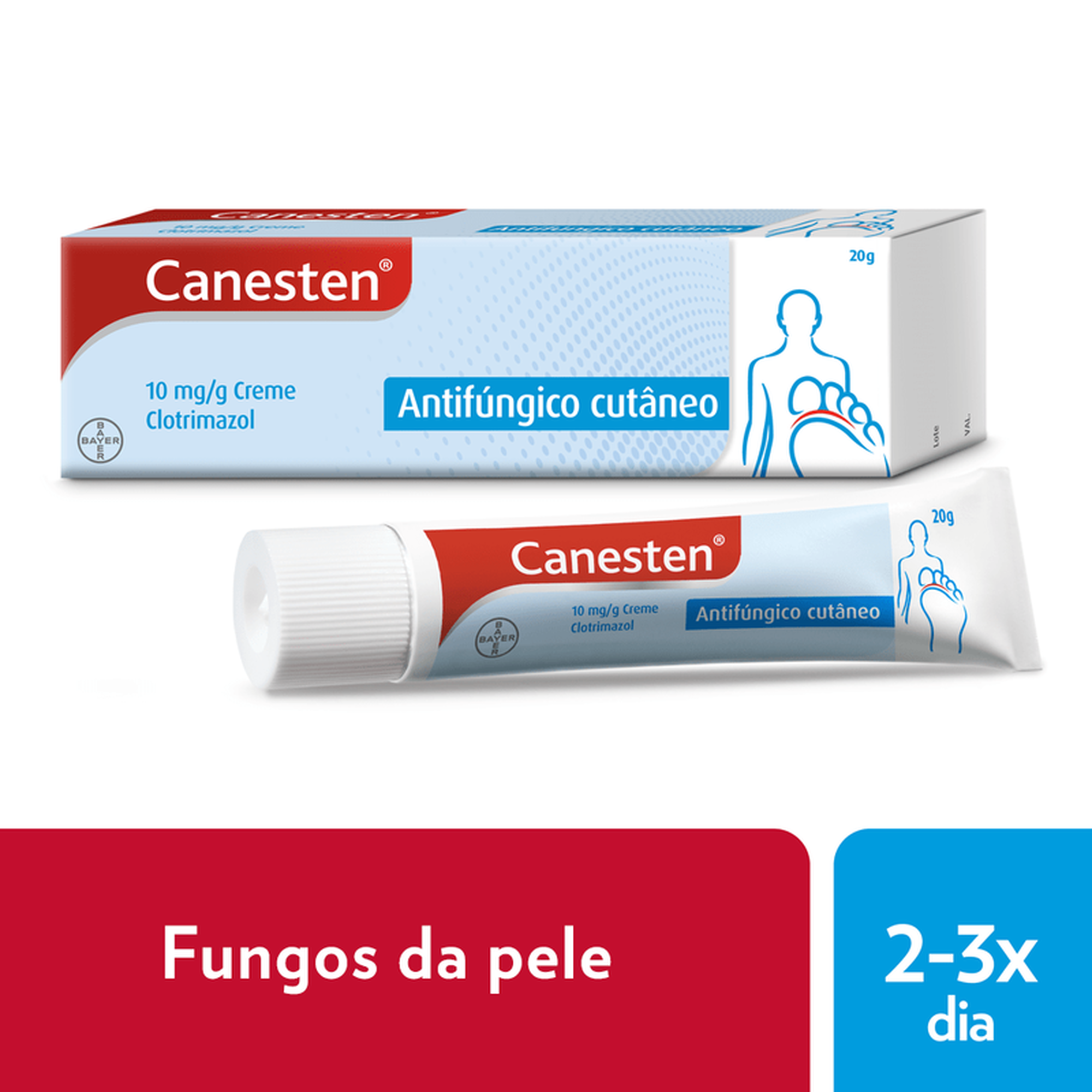 Canesten Creme Cutâneo Antifúngico