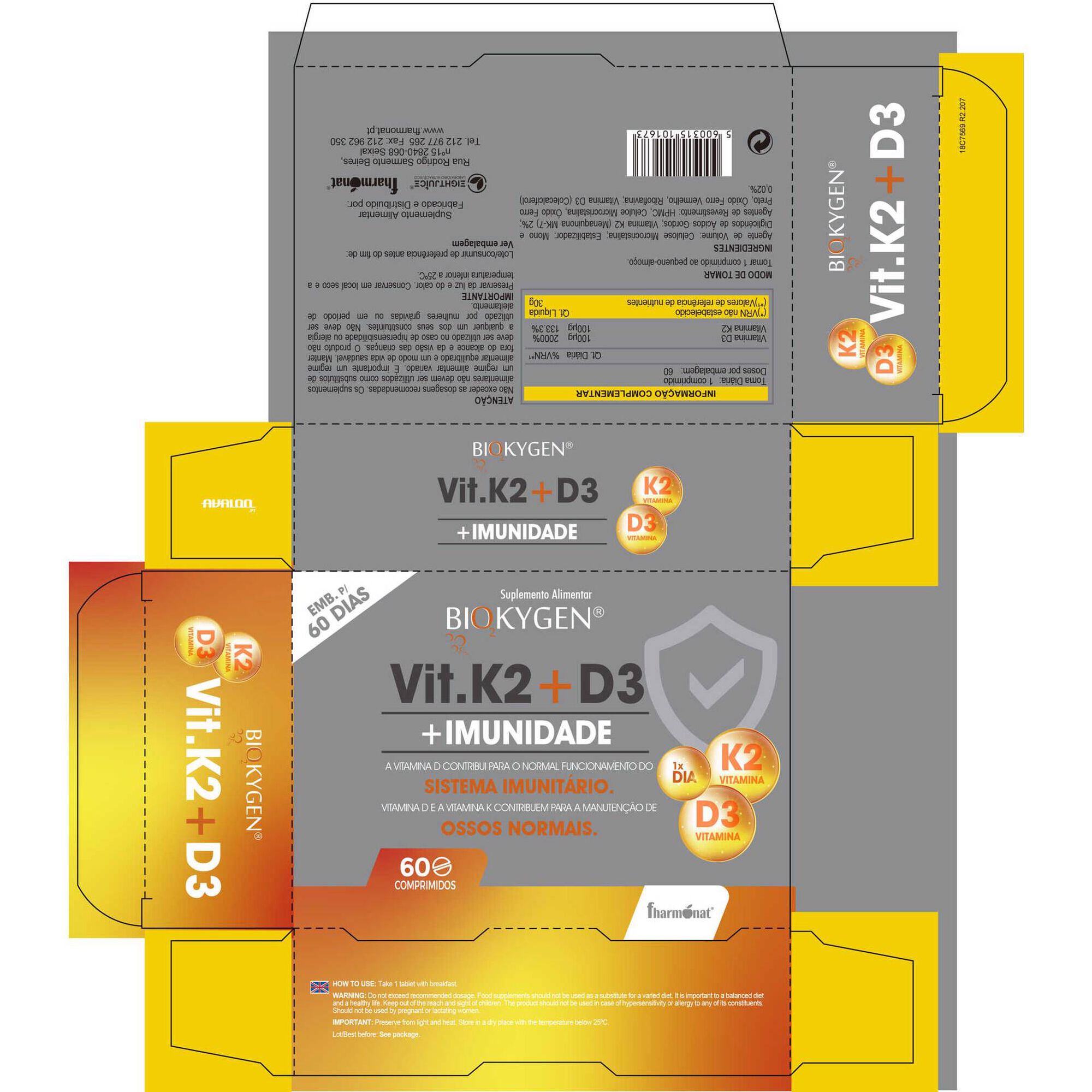 VitK12 + D3 Imunidade