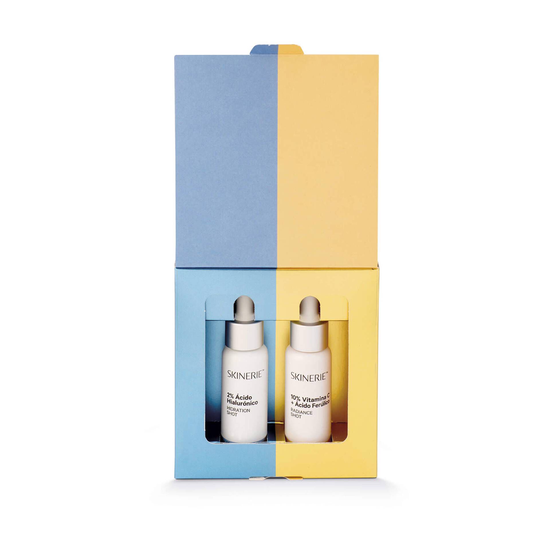 Coffret Shot Sérum Vita C e Ácido Hialurónico Skinerie