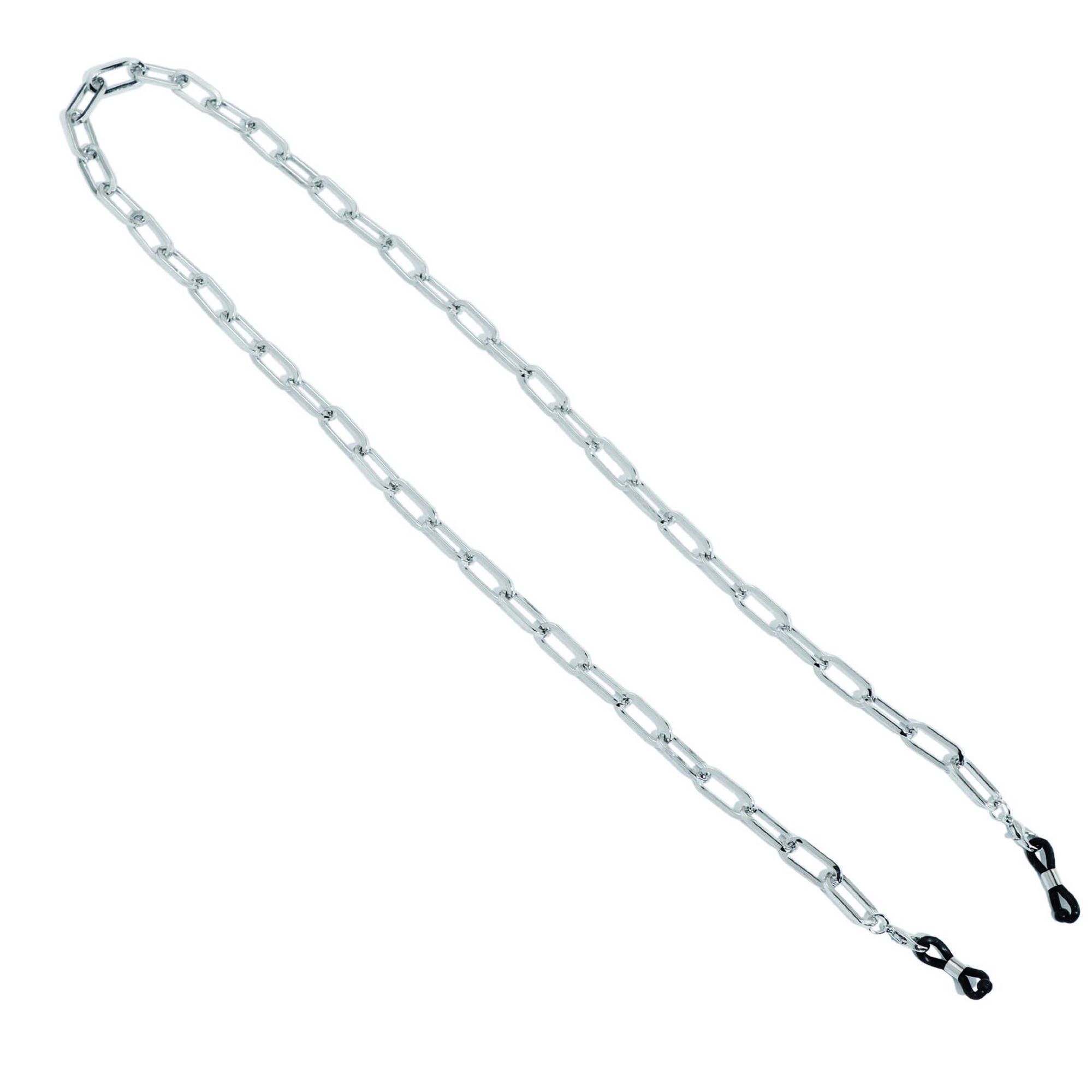 Cordão de Óculos Metal Corrente Silver