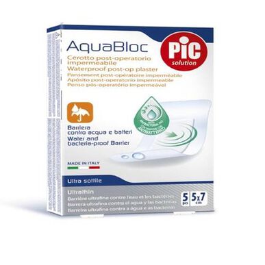 Pensos Estéreis Anti-bacterianos Aquabloc Wells
