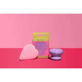 Esponja Para Limpeza Facial Rosa Wells Image 3