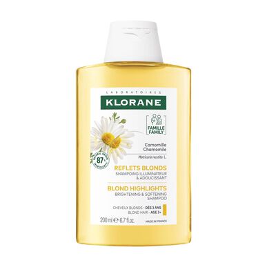 Chamomile Brightening Blond Hair Shampoo 200 ml Wells Image 1
