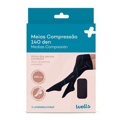 Meias Compressão 140 Den AG Wells