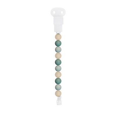 Pacifier Clip Silicone Light Green