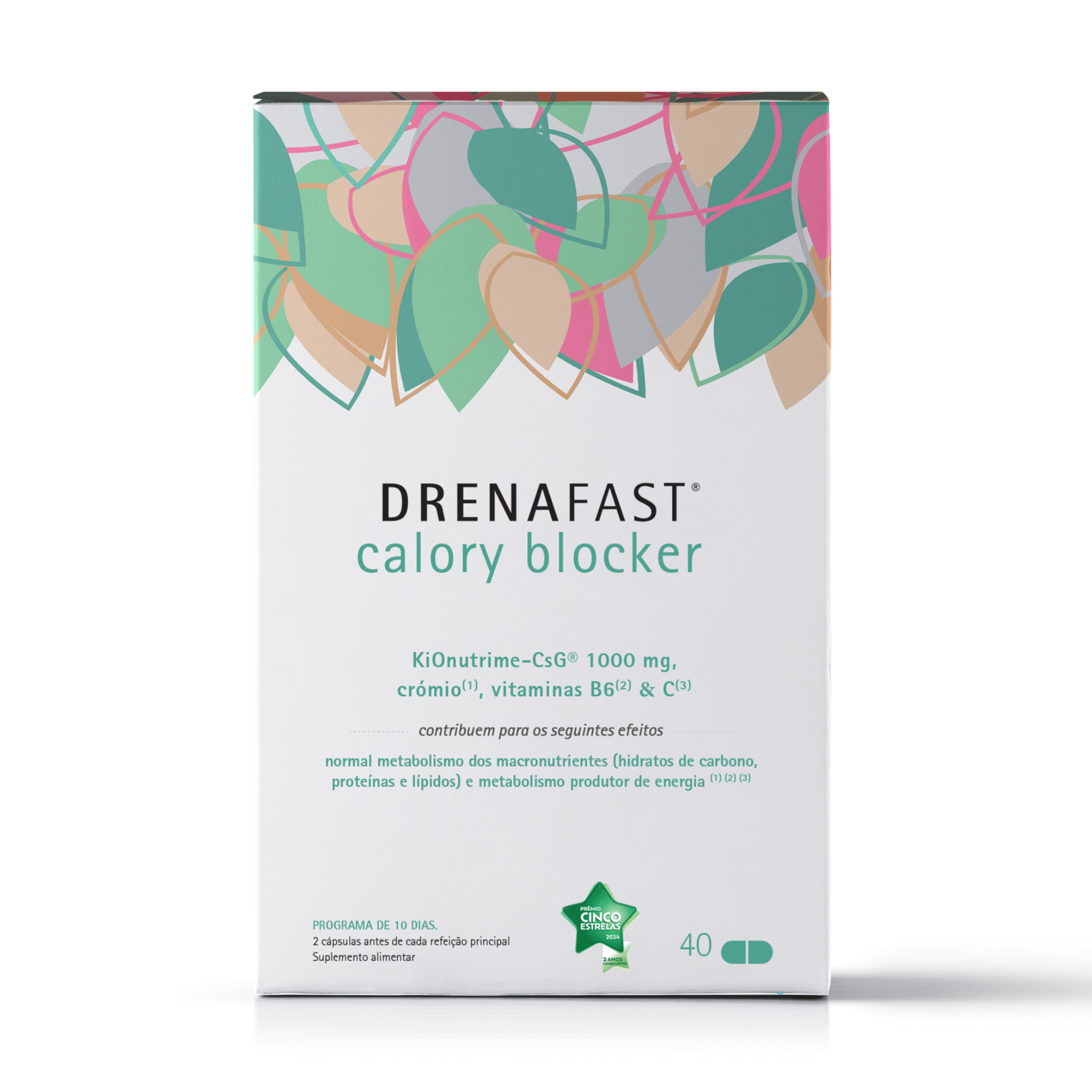 Cápsulas Metabolismo Drenafast Calory Blocker