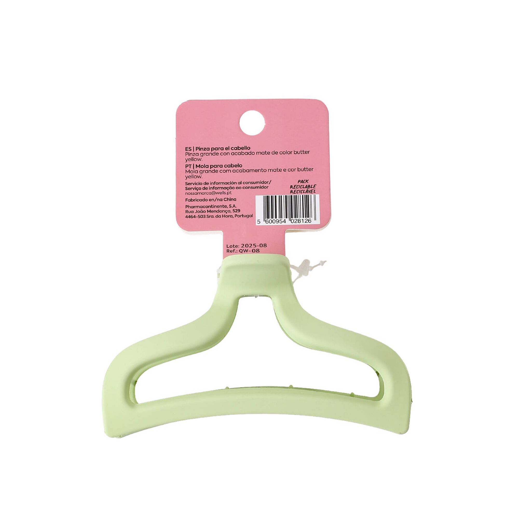 Mola para Cabelo Verde