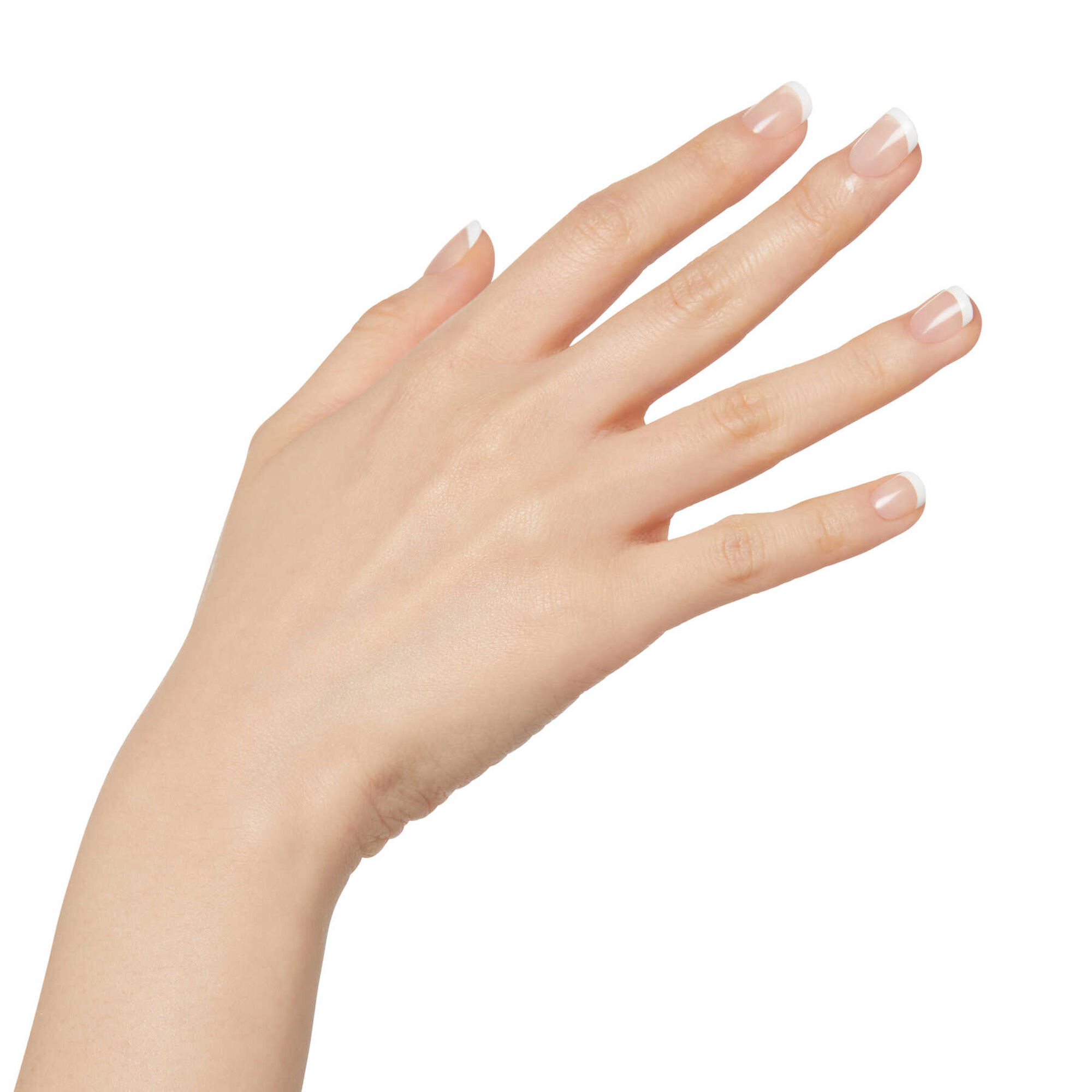 Salon Acrylic French Nails