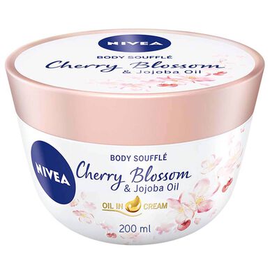 Creme de Corpo Body Soufflé Cherry Blossom & Jojoba Wells Image 1