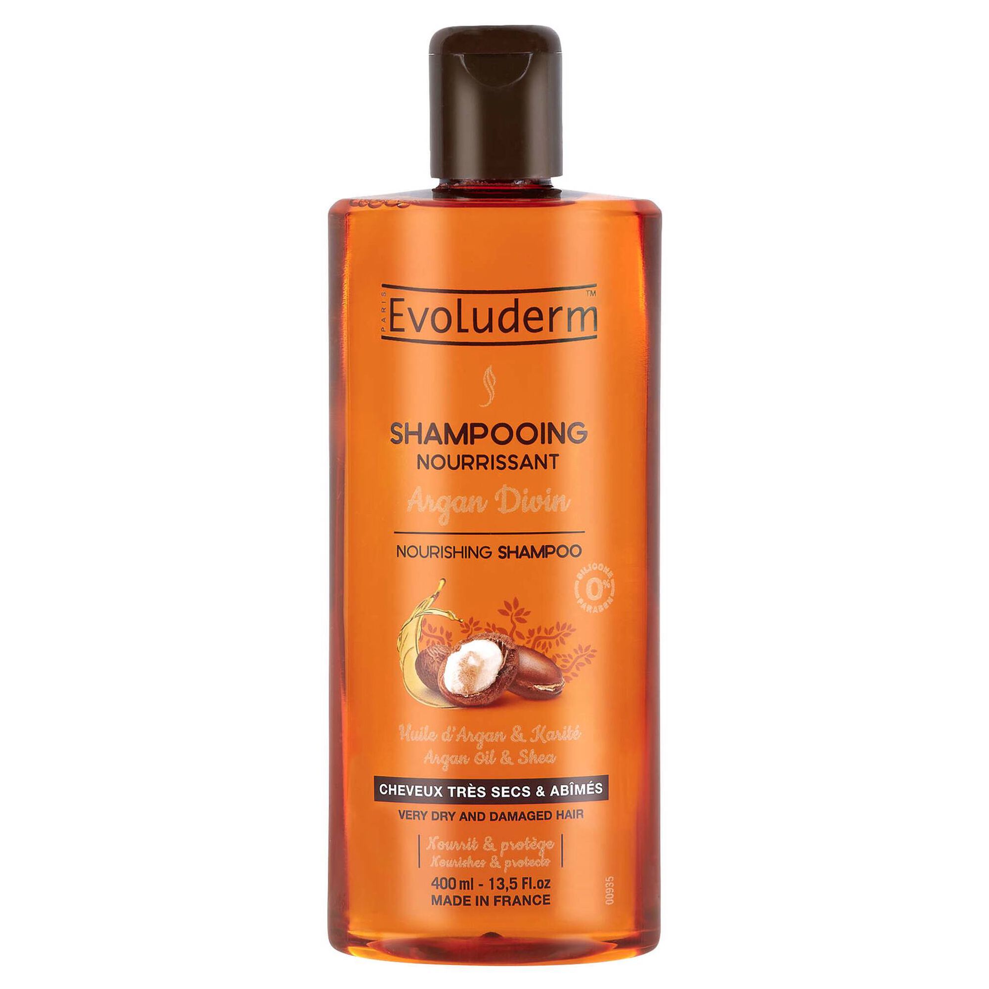 Champô Nutritivo para Cabelo Seco Argan Divin