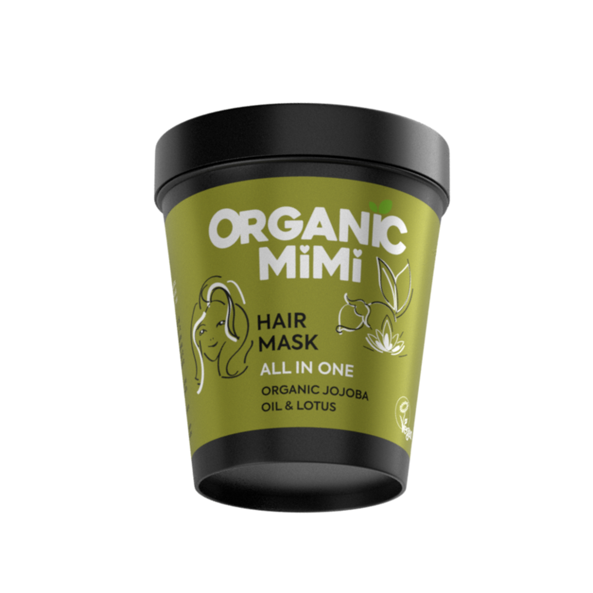 Máscara Capilar Óleo Jojoba Flor Lótus