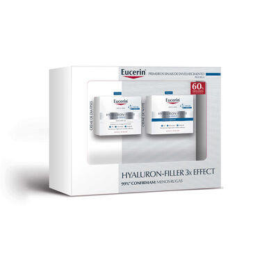 Coffret Hyaluron-Filler Dia Pele Seca 60% + Noite Wells
