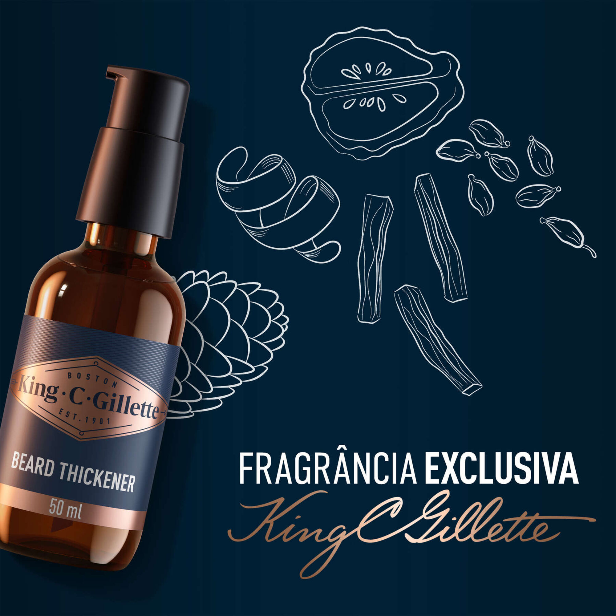 Espesante de Barba King C.