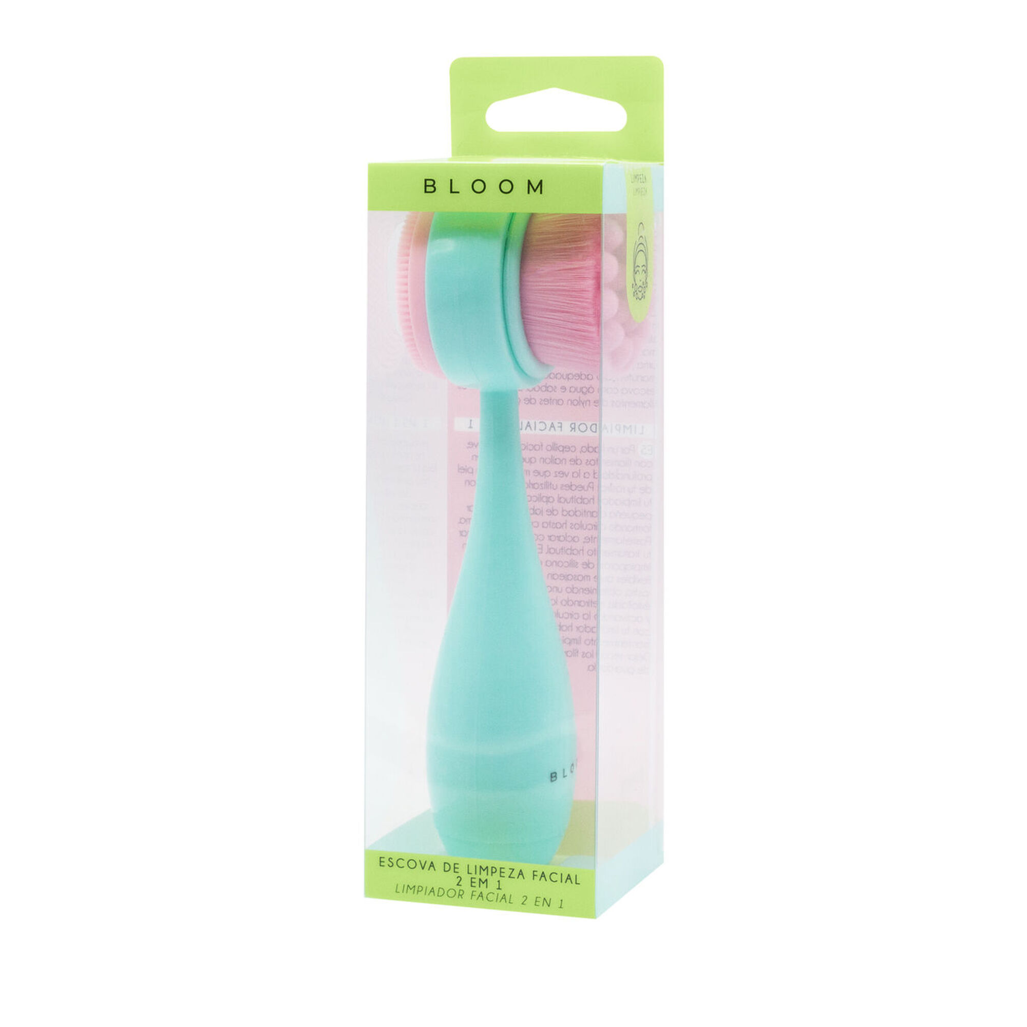 Escova de Limpeza Facial 2 em 1
