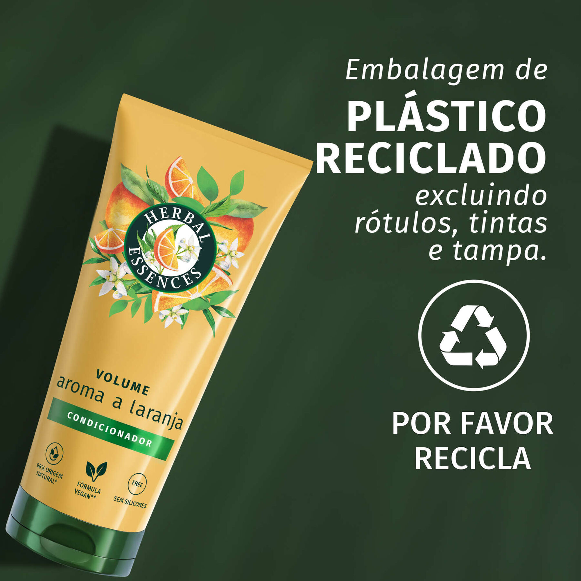 Champô Volume Aroma a Laranja