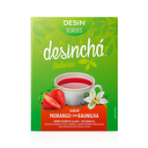 Desinchá Chá Drenante Morango C/Baunilha Wells