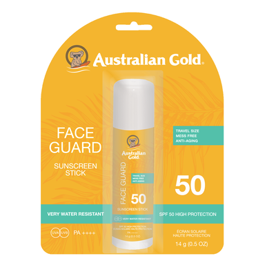 Face Guard Sunscreen Stick Travel Size SPF50 Wells