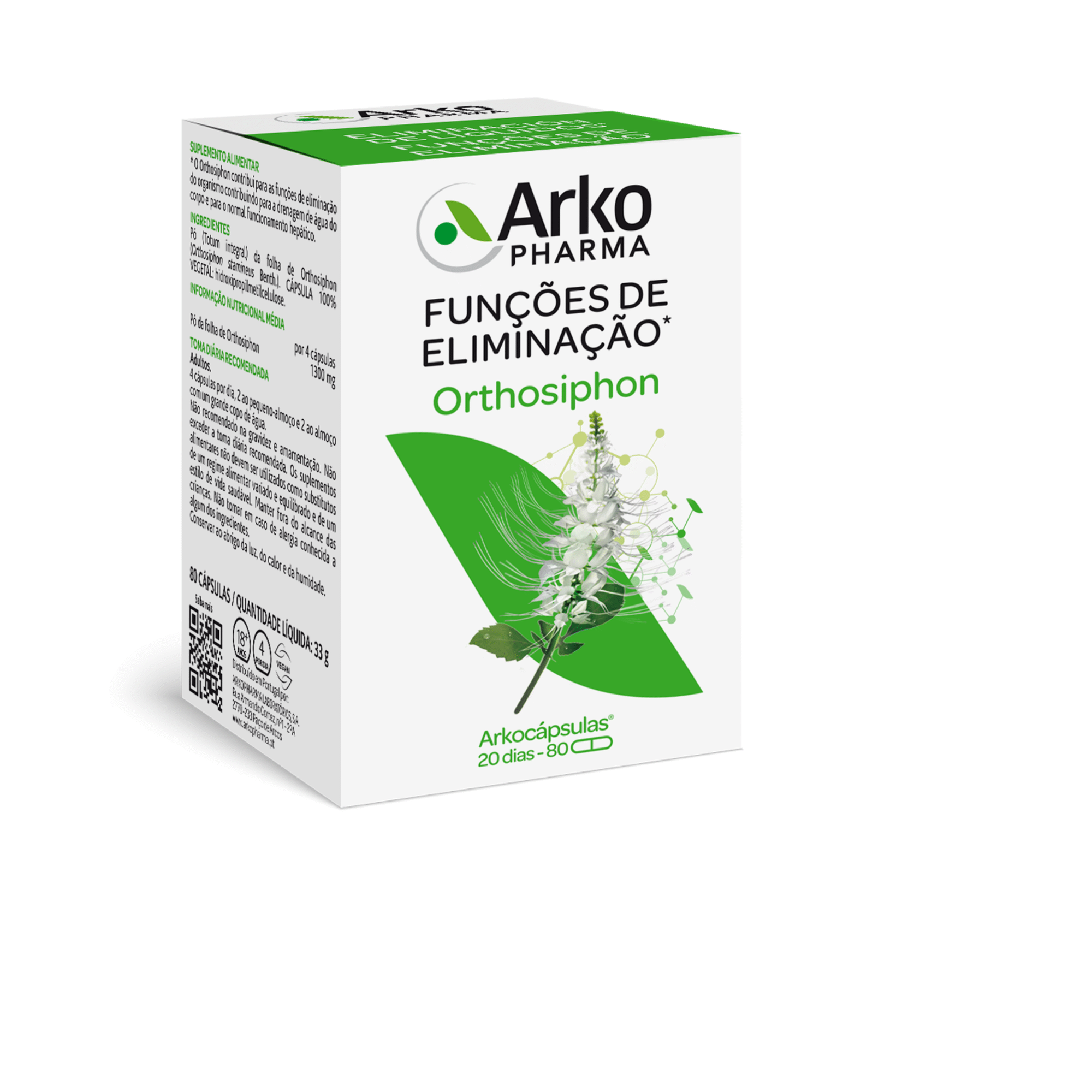 Suplemento Funções de Eliminação Orthosiphon