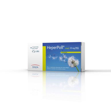 Heperpoll Comprimidos Maçã 10mg Anti-alérgico Wells