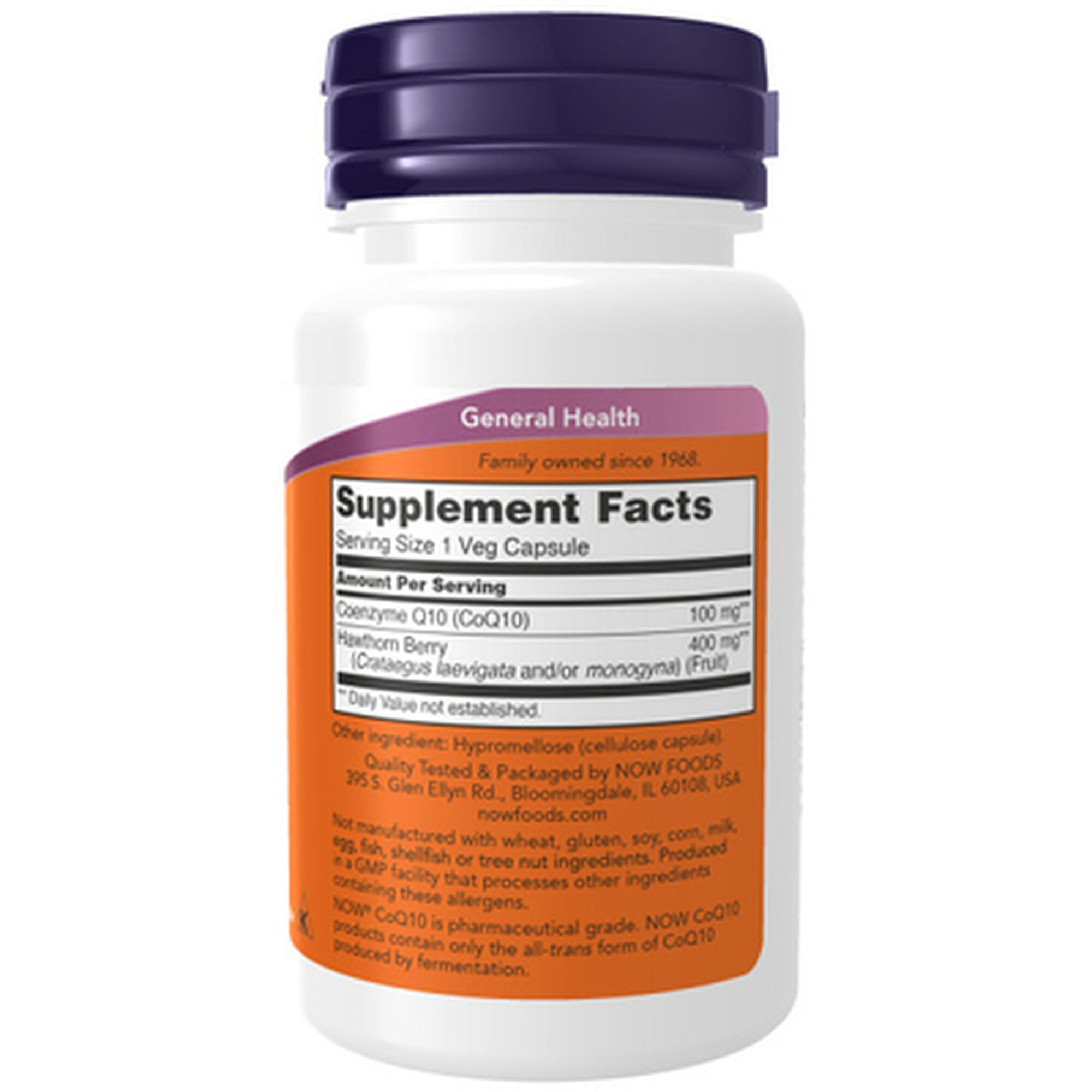 Suplemento Now Co-Enzyme Q10