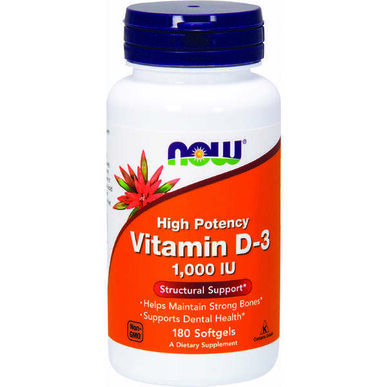 Suplemento Now Vitamina D3 Wells Image 1