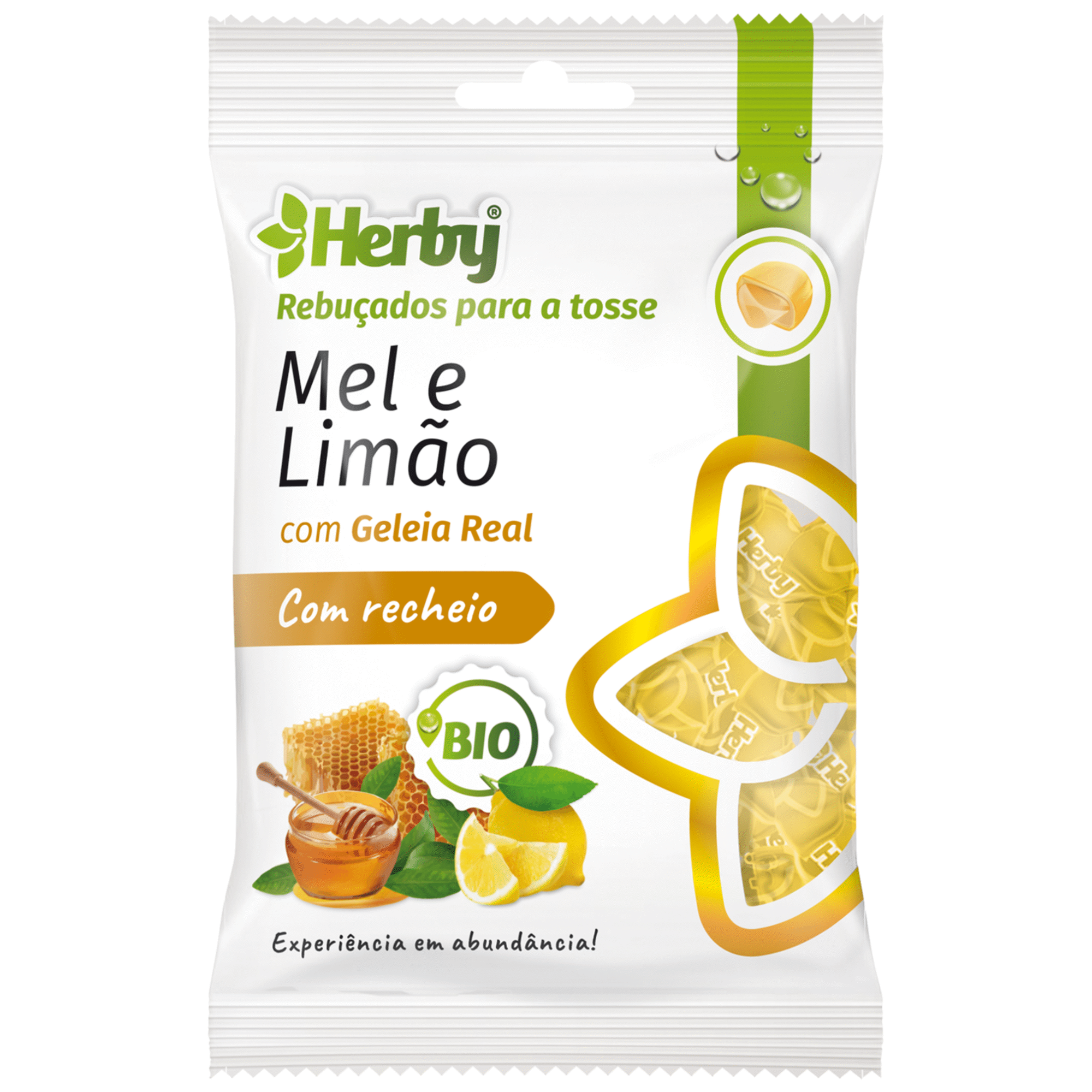 Rebuçados Bio para a Tosse Mel e Limão
