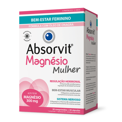 Suplemento Alimentar Mágnésio para Mulher