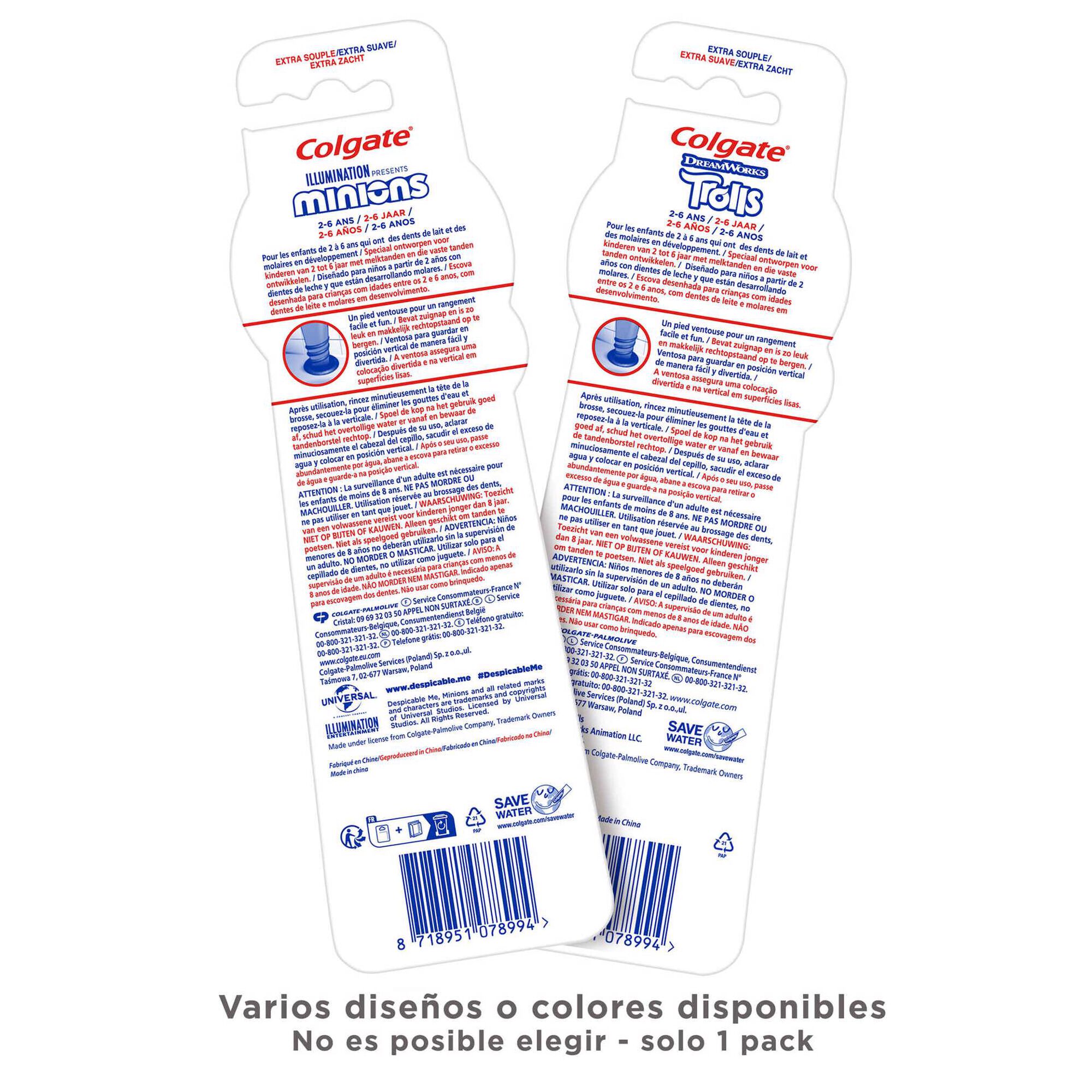 Escova de Dentes Smiles 2-6 Anos