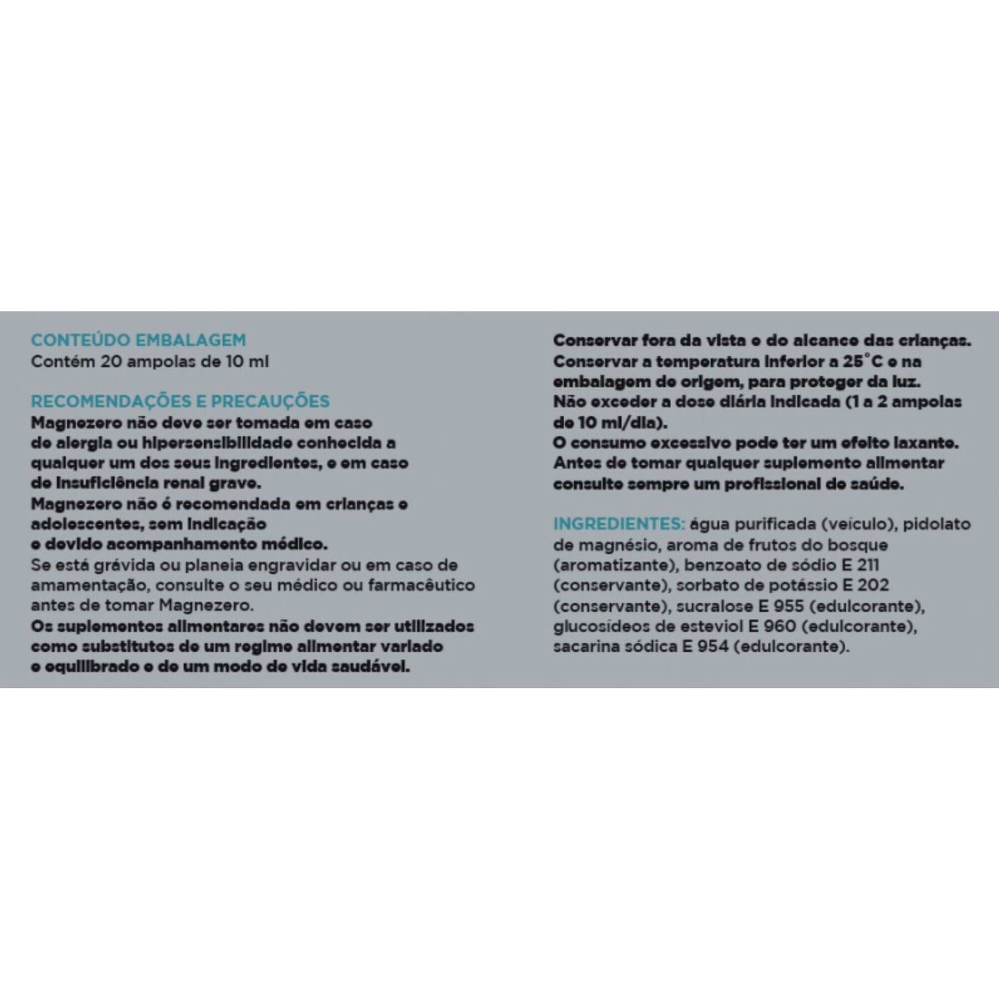 Magne Zero Sem Açúcar