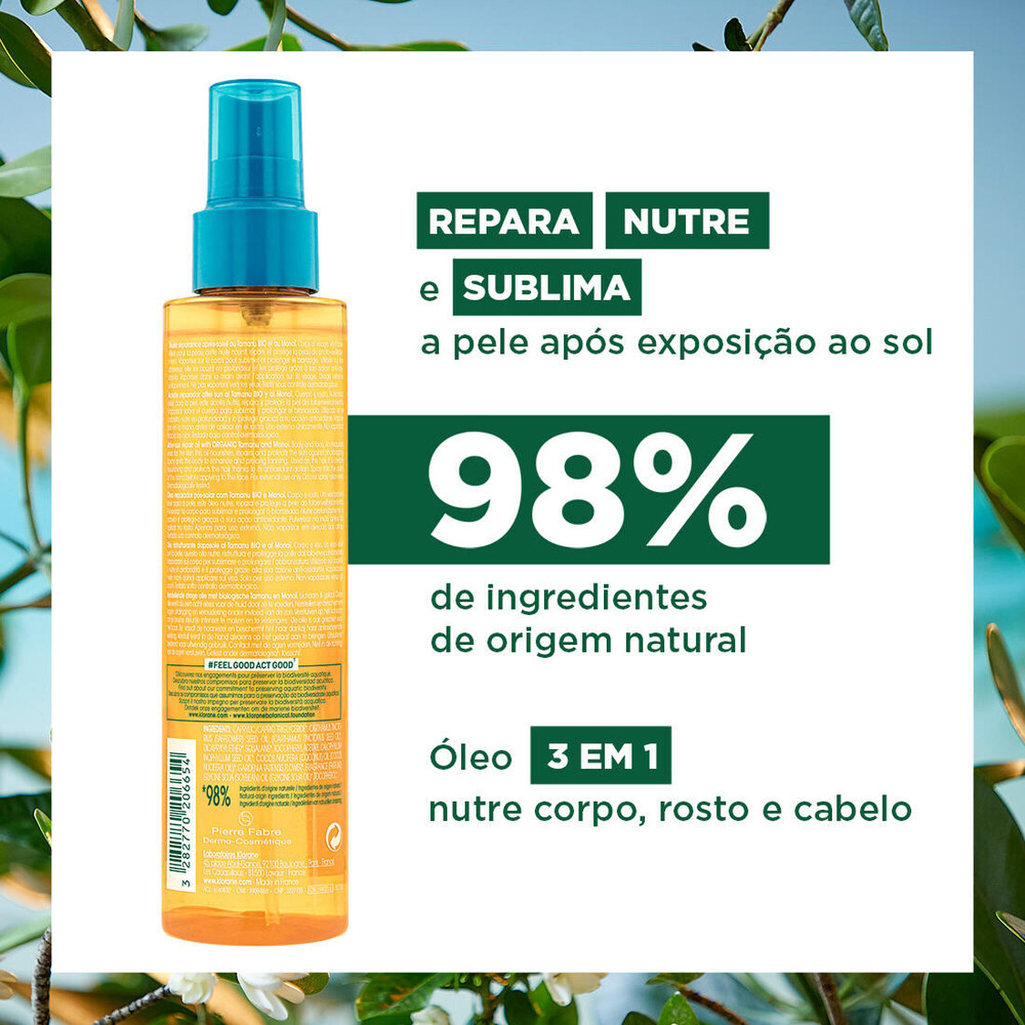 Óleo Seco Pós Solar Reparador After Sun