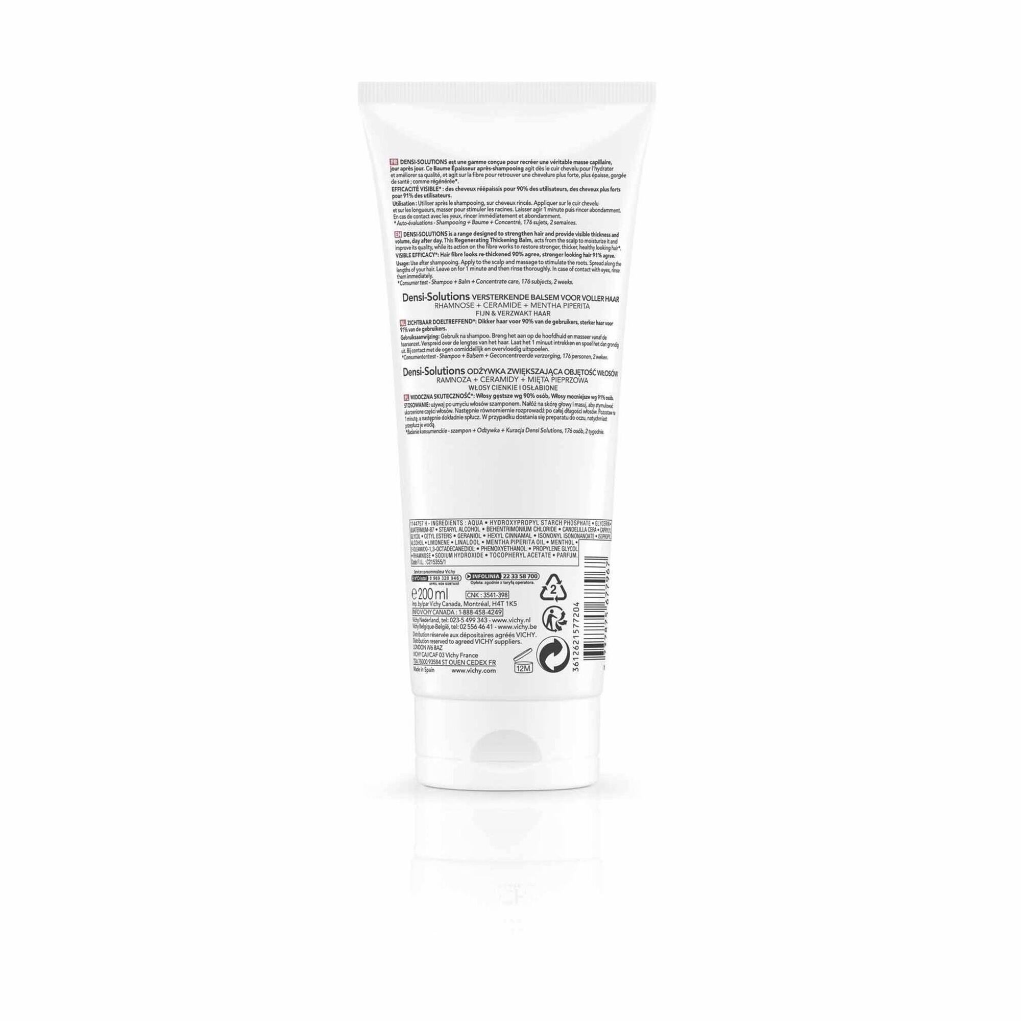 Dercos Densi-Solutions Baume Épaisseur