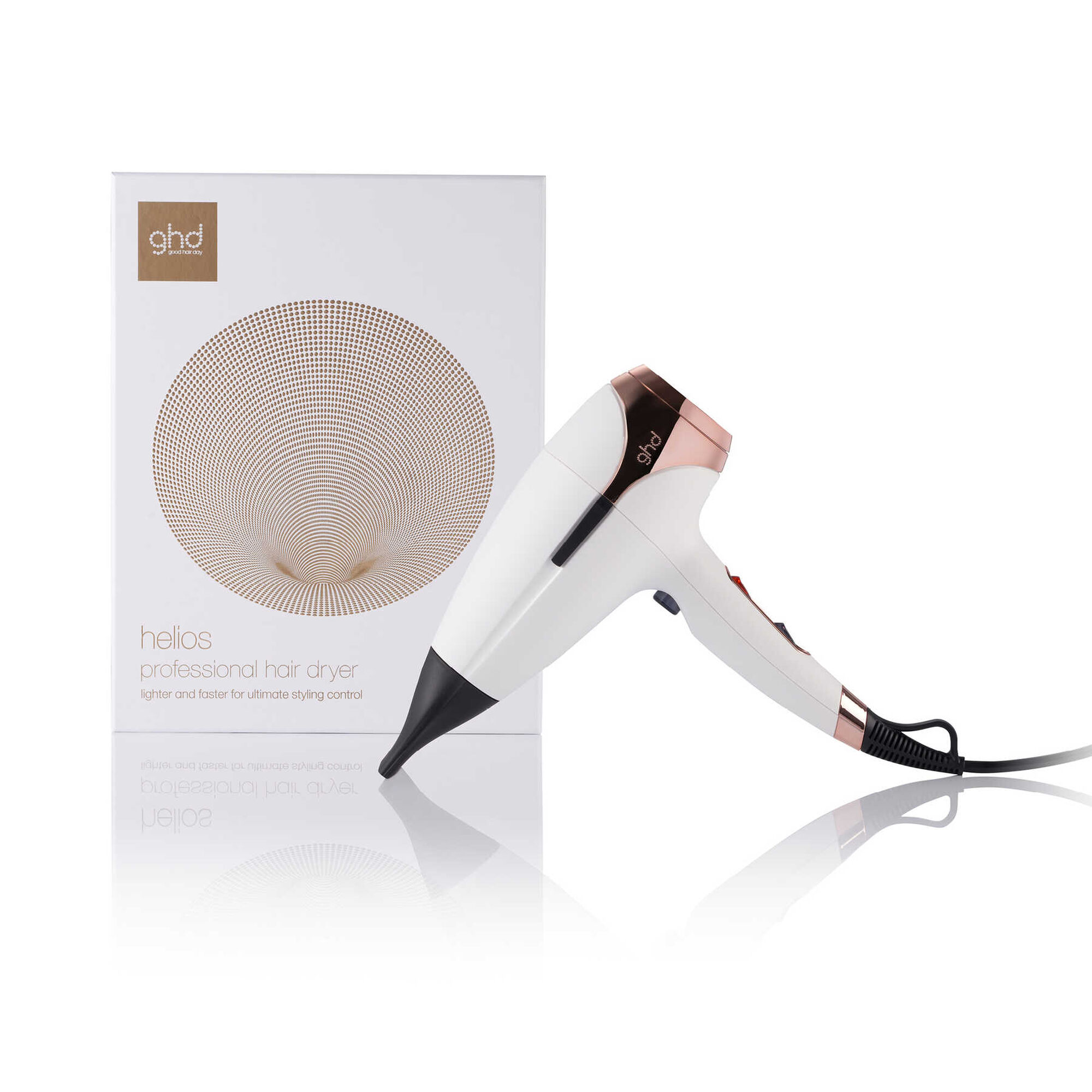 Helios Professional Hairdryer White