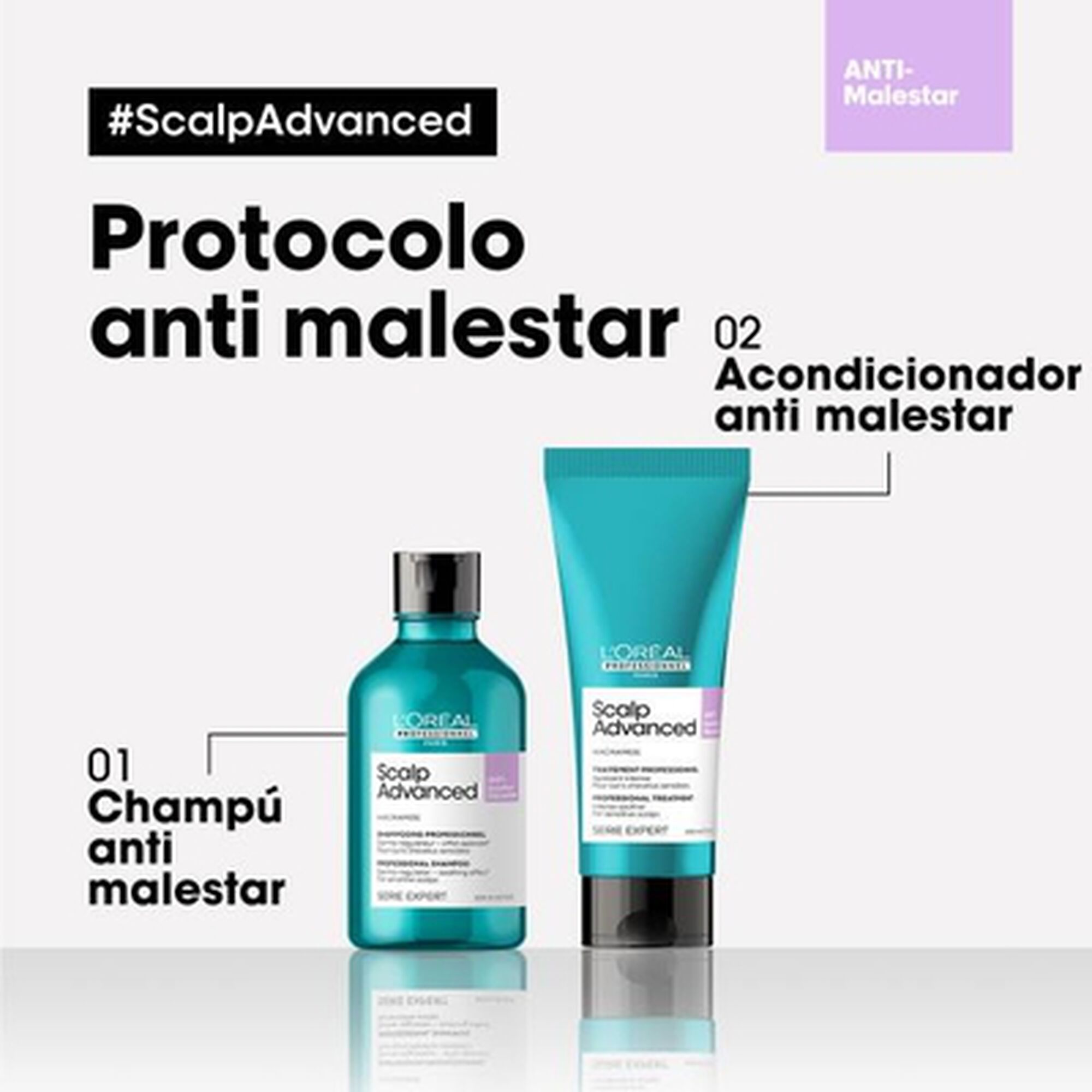 Serie Expert Scalp Advanced Inconfort Traitement