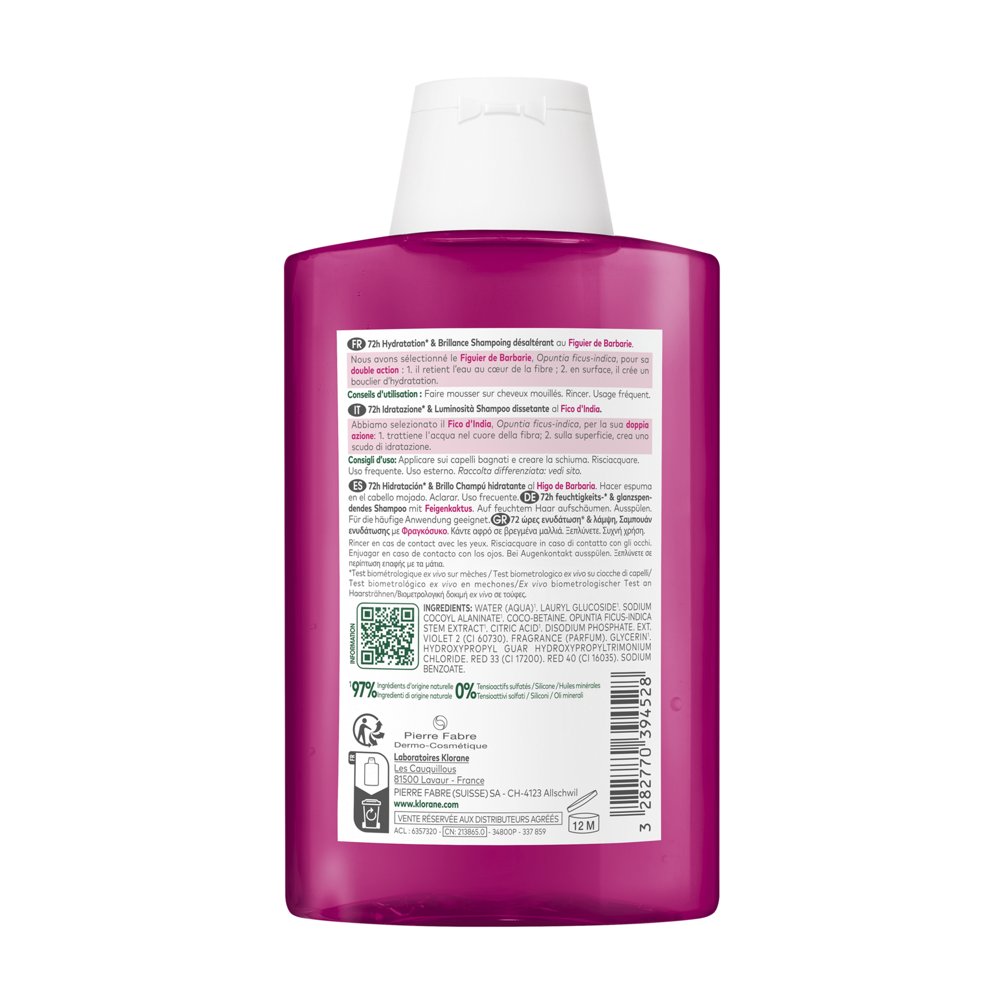 Prickly Pear 72h Hydration & Shine Shampoo