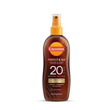 Intense Tan Oil Spray Boost Tanning SPF20 Wells