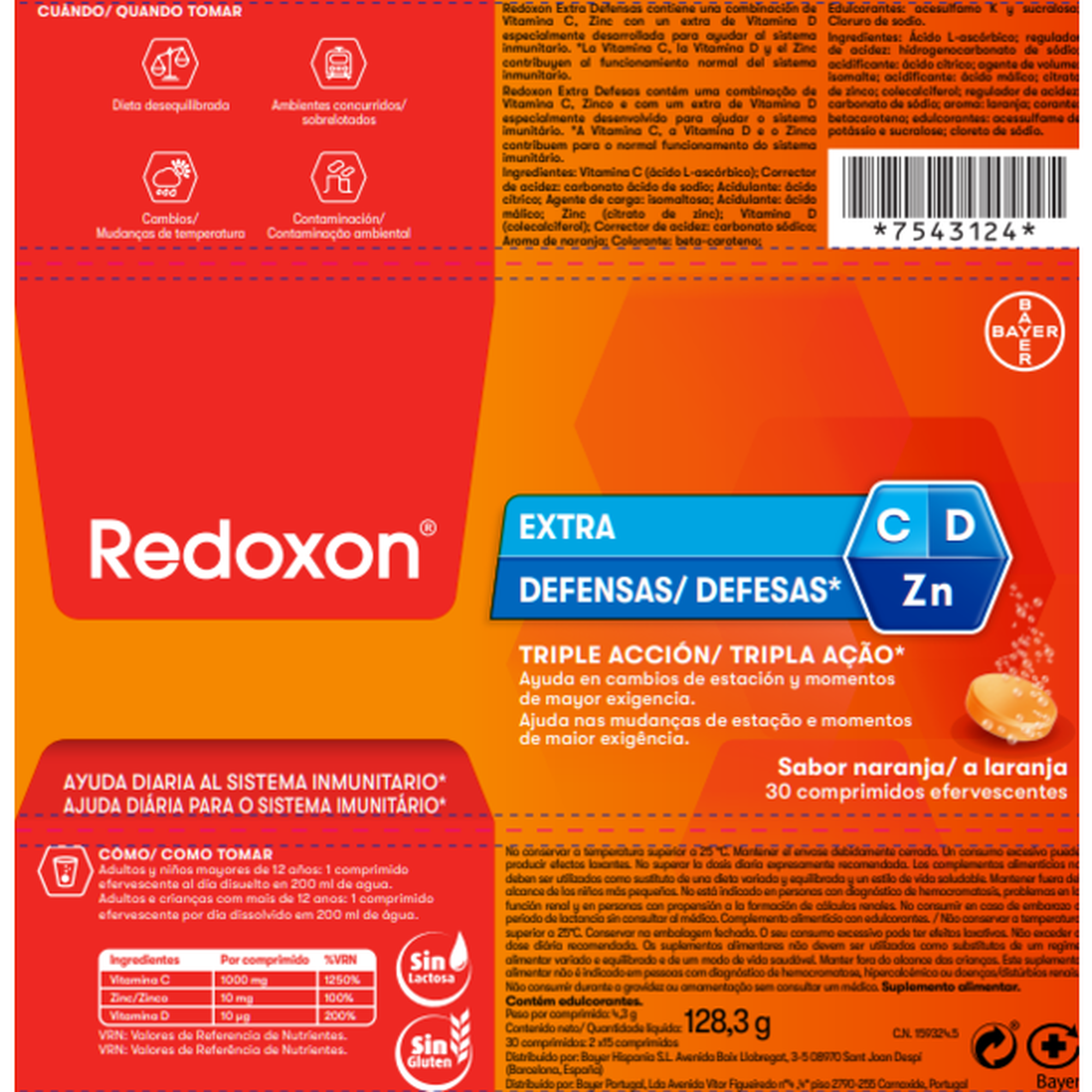 Extra Defesas Tripla Ação