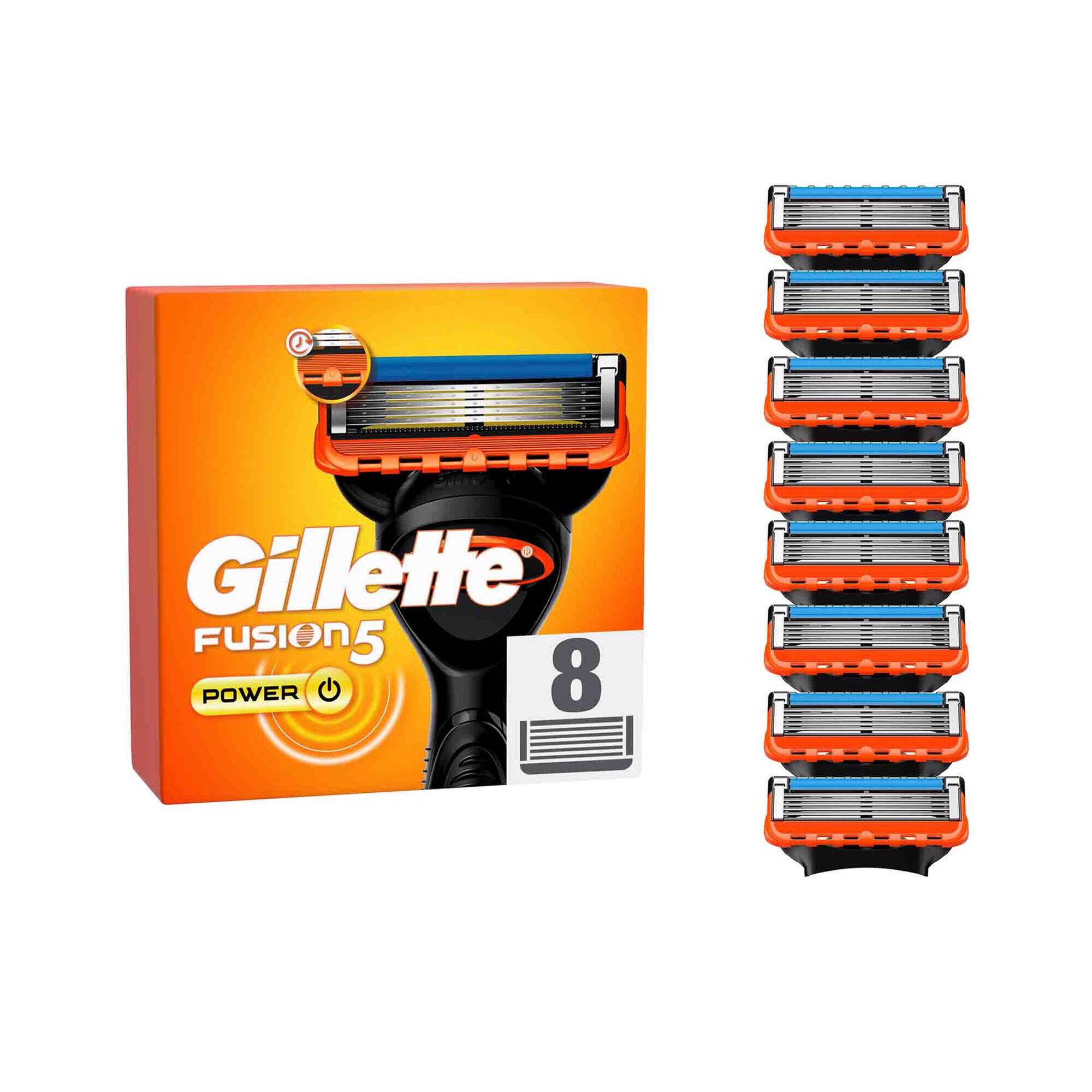 Recarga Lâminas de Barbear Fusion 5 Power