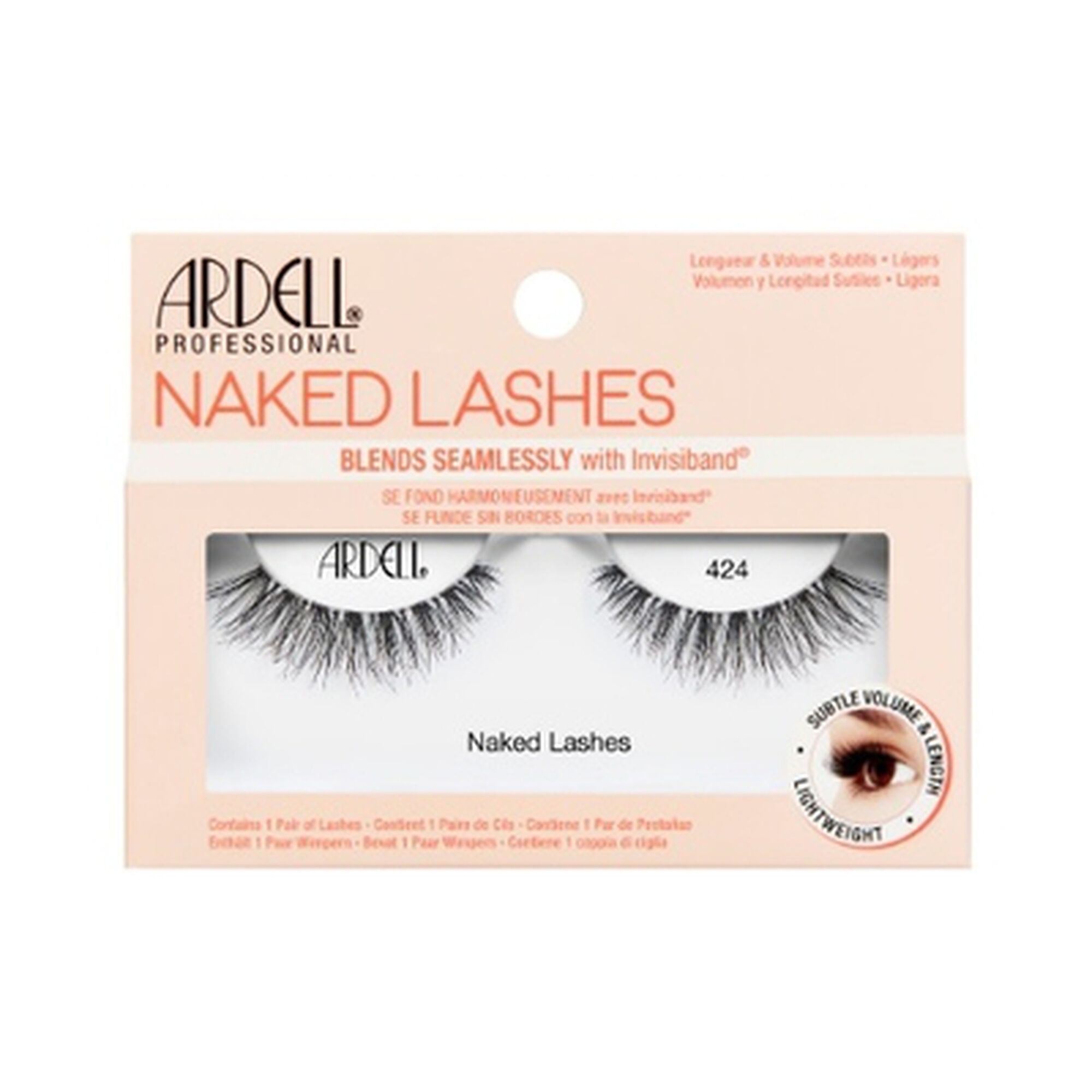 Pestanas Postiças Naked Lashes 424