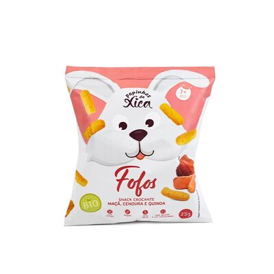 Snack Crocante Maçã Cenoura e Quinoa 7M+ Bio
